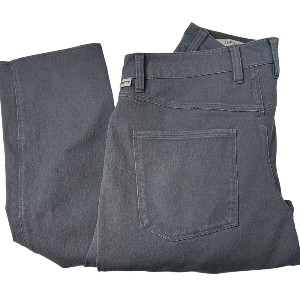 SWRVE Transverse Slim Trouser Cycling Pants | Grey Technical Commuter | 32 - Picture 14 of 15
